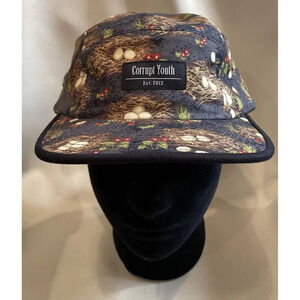 Corrupt Youth Cap Hat Birds Nest‎ Eggs 5 Panel Strap Back Adjustable USA NEW